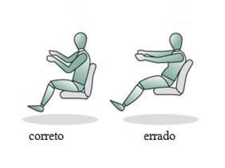 Orientação postural no trabalho