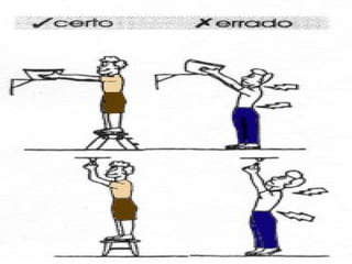 Orientação postural no trabalho