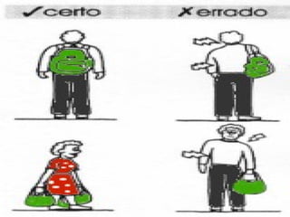 Orientação postural no trabalho