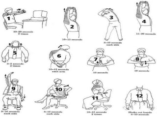 Orientação postural no trabalho