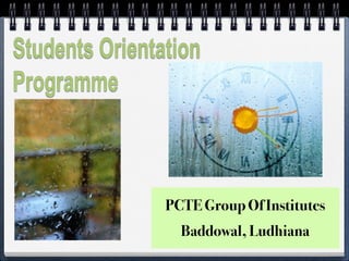 PCTE Group Of Institutes
  Baddowal, Ludhiana
 