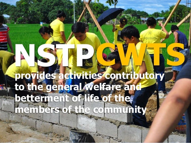 UST NSTP LTS Orientation 1st Semester AY 2018-2019