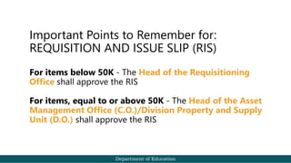 Deped Ris Orientation-on-Property-and-Supply-Management.pptx