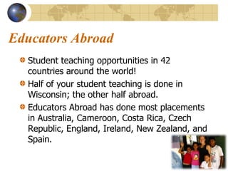 University & national scholarships are available.