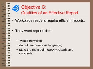 Orientation%20to%20 report%20writing writing%20process[1] | PPT