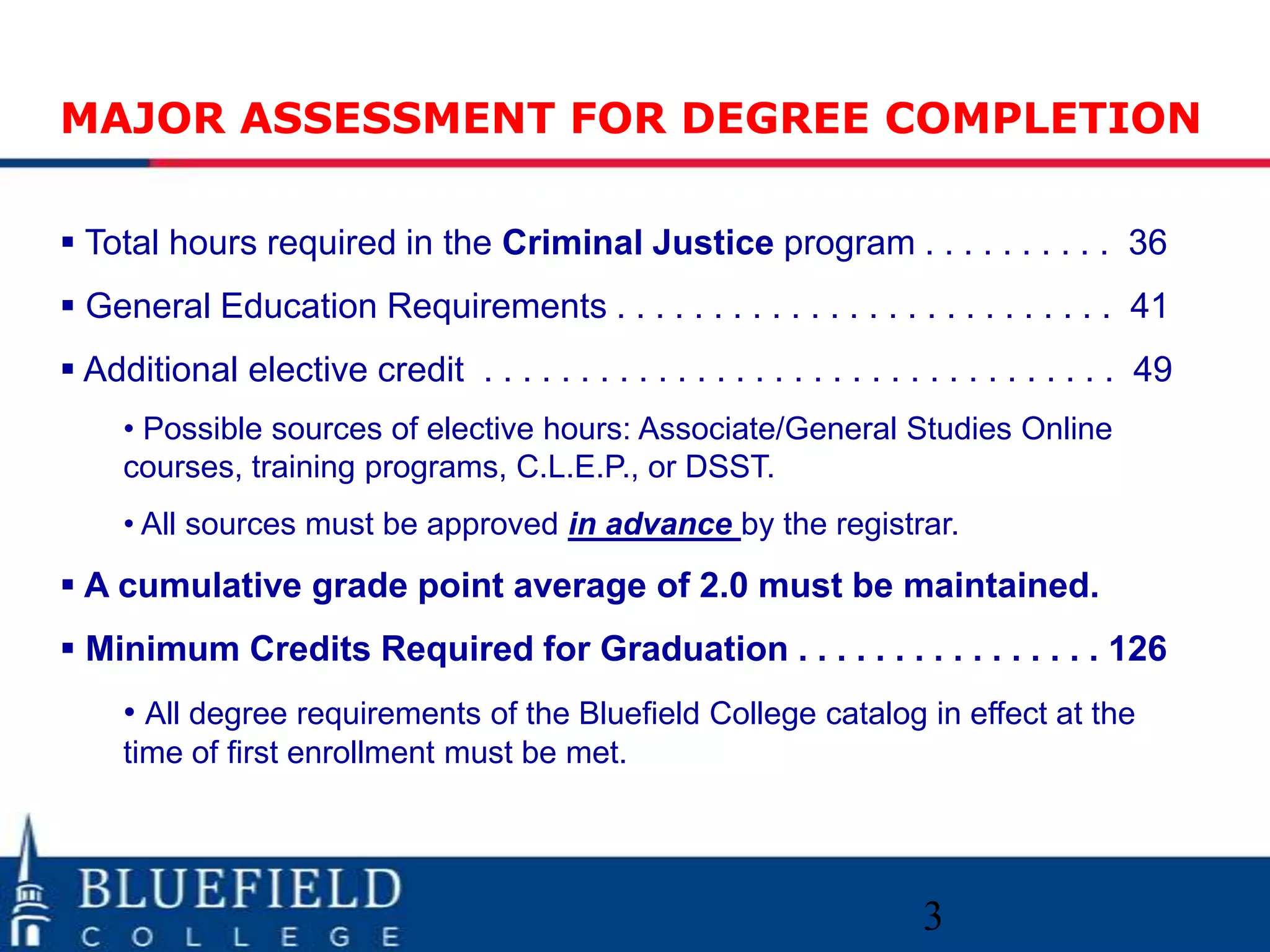 Orientation criminal justice summer 2012 13 subterm 1 | PPTX
