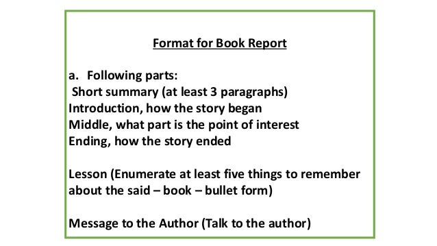 How too write a book report Ascend Surgical