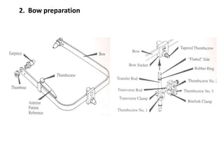 2. Bow preparation
 