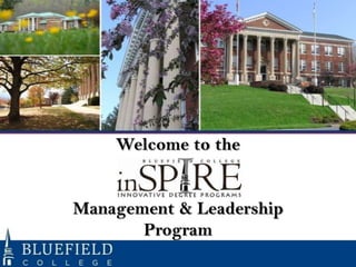 Welcome to the


Management & Leadership
       Program
 