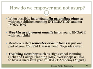 Together in partnershipJere & Crissi testimony