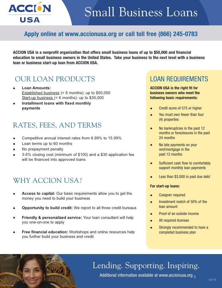 Accion Usa Jobs
