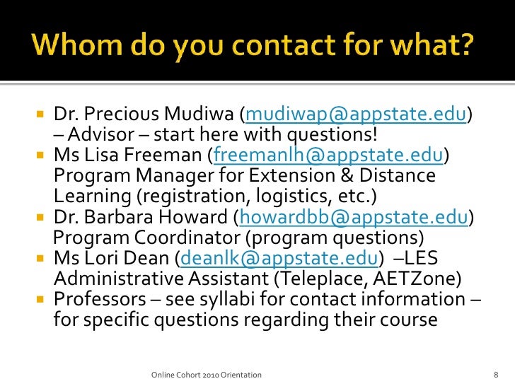 Msa Add On Licensure Online Cohort Orientation