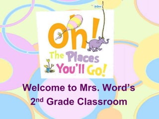 Welcome to Mrs. Word’s 2nd Grade Classroom 