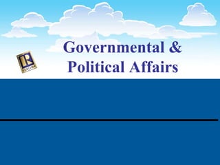 Governmental & Political Affairs 