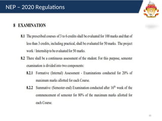 10
NEP – 2020 Regulations
 