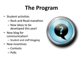 Drop-down menusBlog on homepageNew library website!