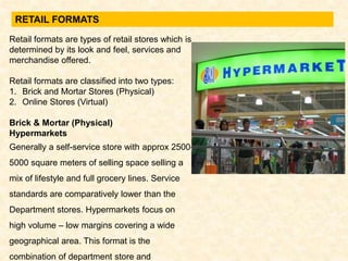 Retail Outlet Format Orientation to retail | PPTX