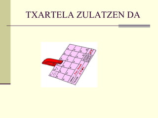 TXARTELA ZULATZEN DA 