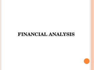 FINANCIAL ANALYSIS 