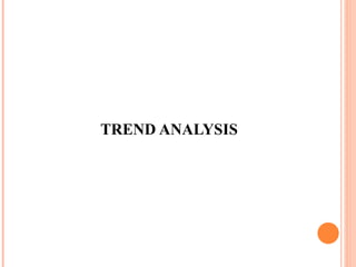 TREND ANALYSIS 