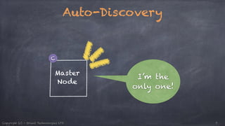 Auto-Discovery 
C 
Master 
Node 
I’m the 
only one! 
Copyright (c) - Orient Technologies LTD 7 
 