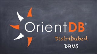 Distributed 
DBMS 
 