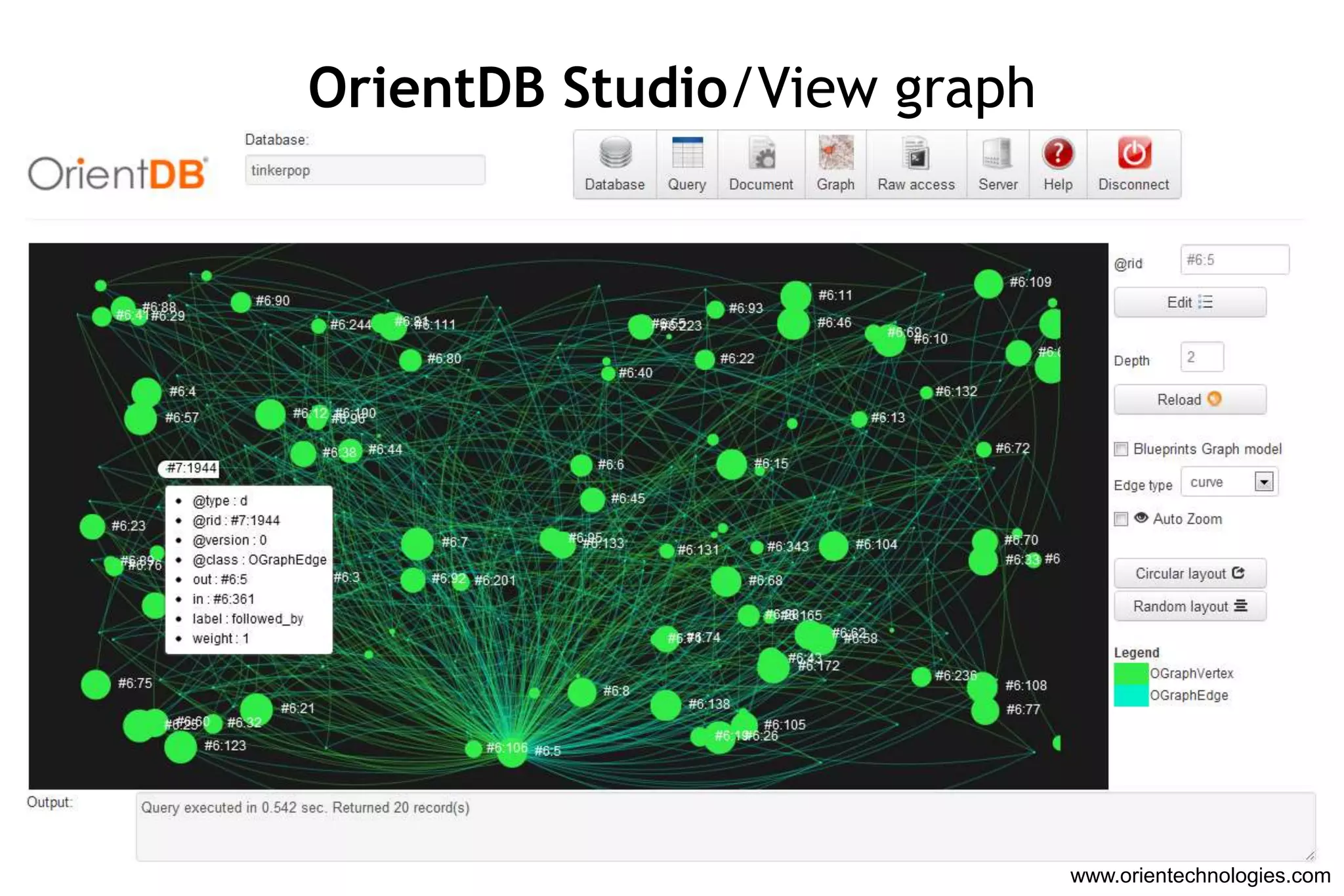 OrientDB Studio/View graph




                             www.orientechnologies.com
 