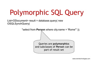 OrientDB the graph database | PPTX