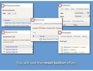 You will see the reset button often.
 