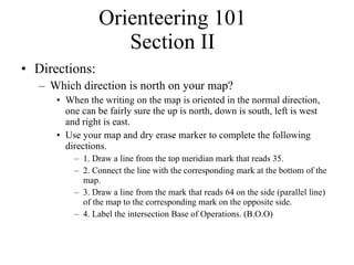 Orienteering 101