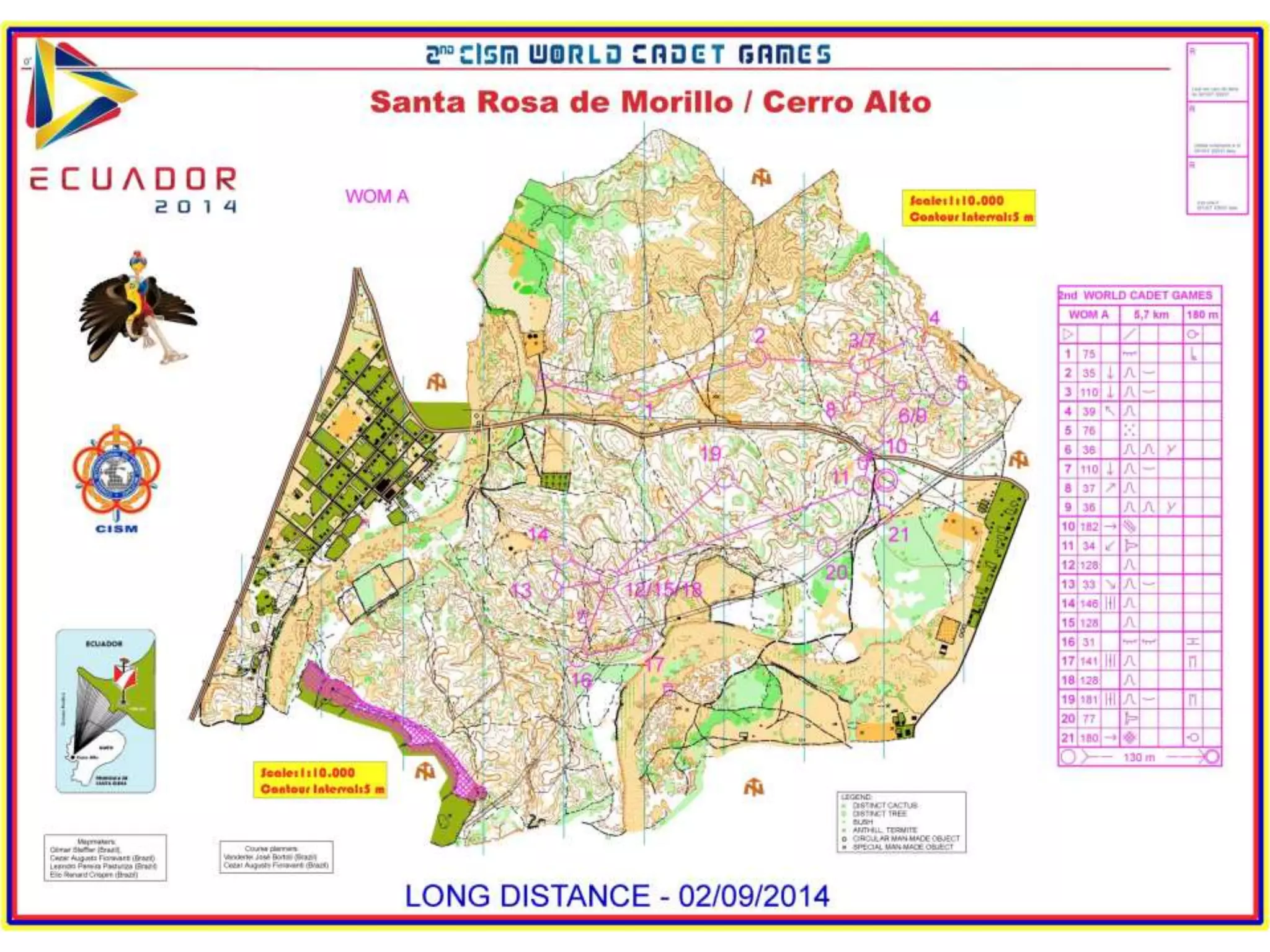Orienteering Map