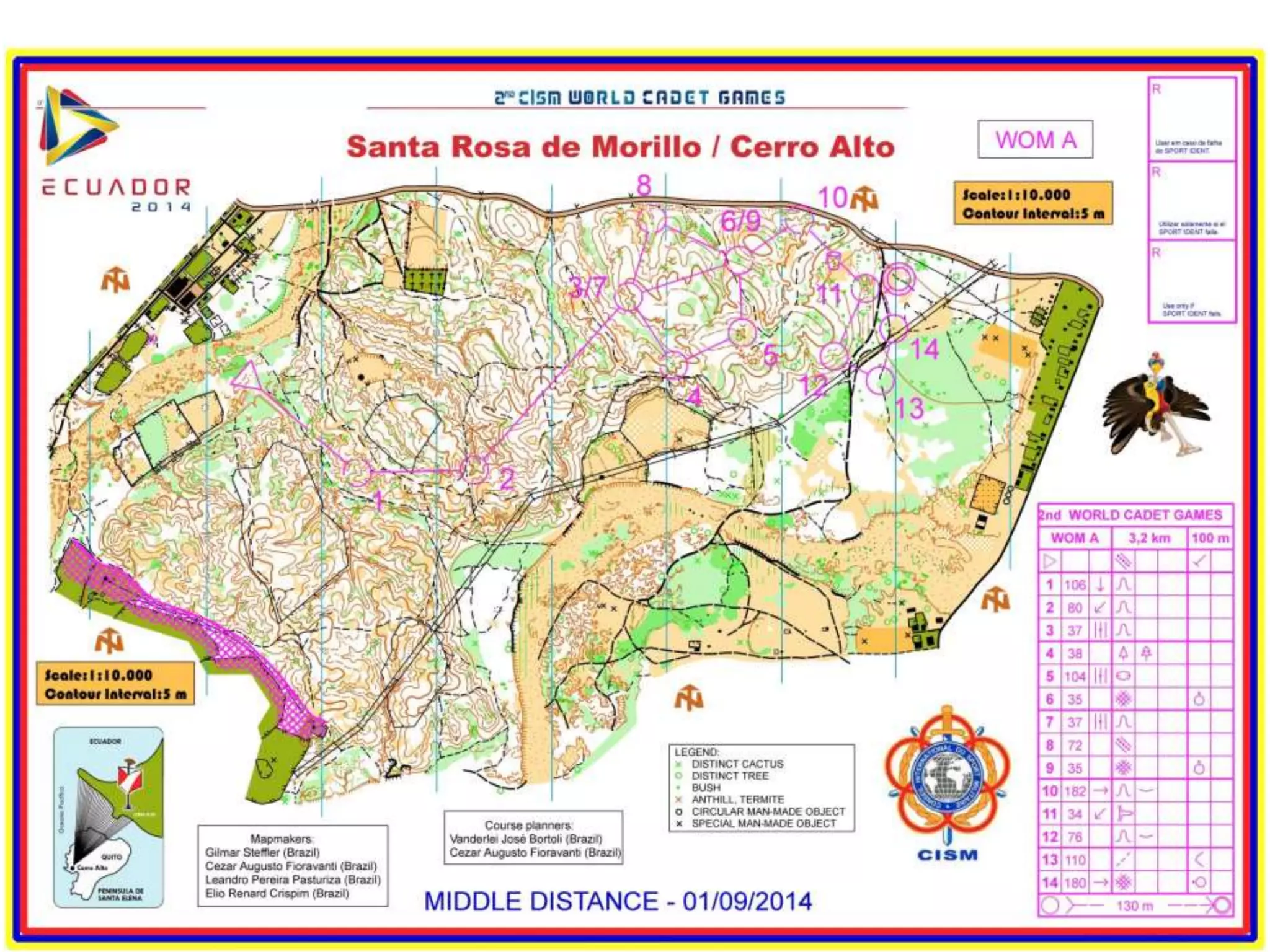 Orienteering Map