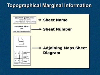 Topographical Marginal Information
 