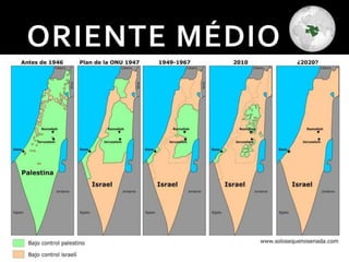 10
1971: PALESTINOS SÃO EXPULSOS DA JORDÂNIA E VÃO PARA O SUL DO LÍBANO.
SETEMBRO NEGRO 1970: GOVERNO JORDANIANO MASSACRA 4 MIL PALESTINOS E FERE OUTROS
11 MIL.
1964: CRIAÇÃO DA OLP: ORGANIZAÇÃO PELA LIBERTAÇÃO DA PALESTINA, DESVINCULADA Á
OUTROS PAÍSES ÁRABES, PRINCIPAL LÍDER YASSER ARAFAT.
DISPERSO PELO TERRITÓRIO APÓS A OCUPAÇÃO DE SEUS TERRITÓRIOS POR ISRAEL
ABANDONADOS POR LIDERANÇAS ÁRABES
 