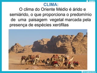 Oriente médio.pptx - Características do Oriente médio | PPTX