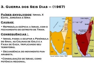 Principais conflitos no Oriente 
44.. GGuueerrrraa ddoo YYoomm KKiippMppéuudrri o–– ((11997733)) 
Países envolvidos: Israe...