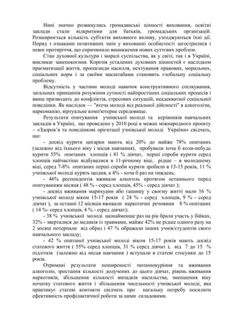 Виховання учнів 1-11 класів