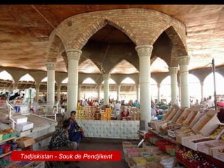Tadjiskistan - Souk de Pendjikent
 