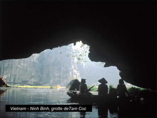 Vietnam - Ninh Binh, grotte deTam Coc
 
