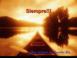 Siempre!!! Que tengas un bonito día… 