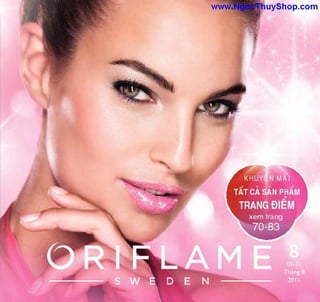 Oriflame - Catalogue Oriflame Thang 8-2011