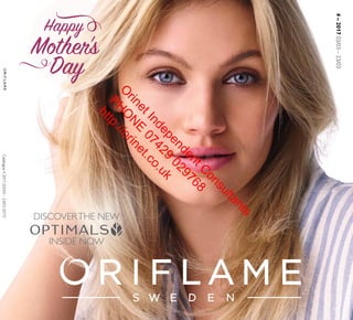 Oriflame Cosmetics Catalogue 4 UK 2017