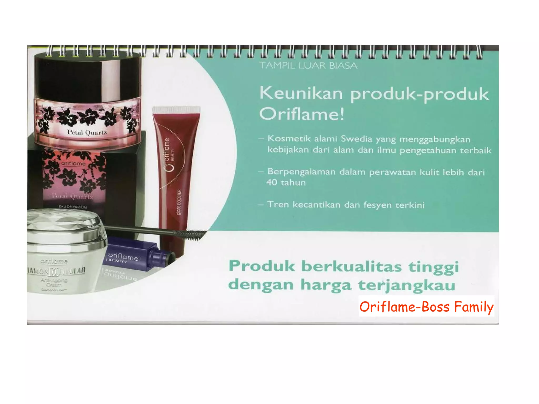 Oriflame-Boss Family 
