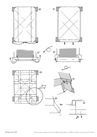 Origamania 60   http://www.passionorigami.com/ © Lionel Albertino Reproduction et diffusion interdites sans autorisation de l’auteur
 