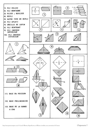 http://www.passionorigami.com/ © Lionel Albertino Reproduction et diffusion interdites sans autorisation de l’auteur   Origamania 7
 