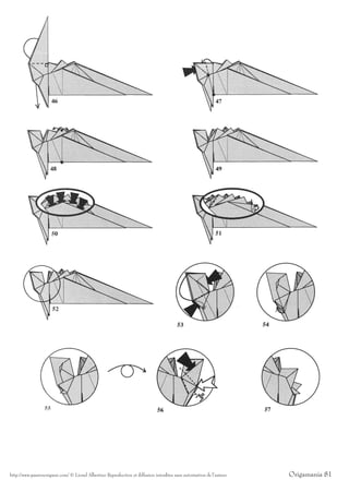 http://www.passionorigami.com/ © Lionel Albertino Reproduction et diffusion interdites sans autorisation de l’auteur   Origamania 81
 
