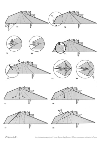 Origamania 84   http://www.passionorigami.com/ © Lionel Albertino Reproduction et diffusion interdites sans autorisation de l’auteur
 