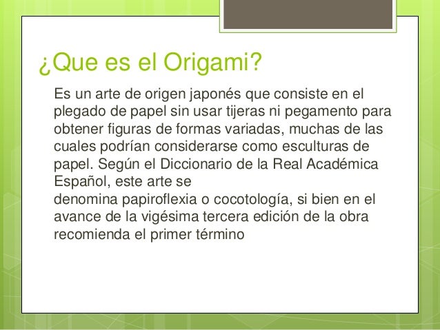 Origami