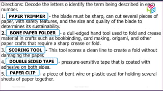 Origami. Tools and Materials.pptx