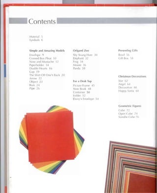 Origami   30 fold-by-fold projects